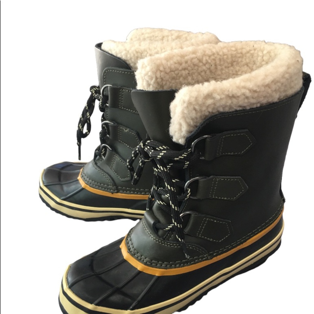 Thermolite Kids Snow Boots With Faux Fur Lining - Boys Girls Boots